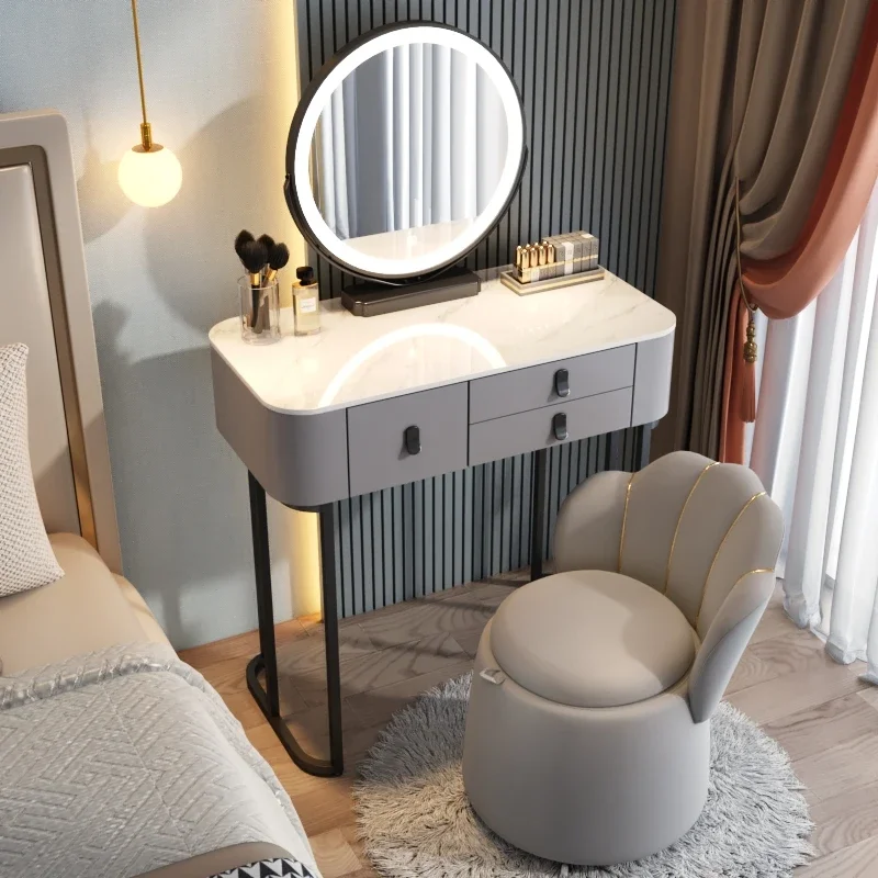 Зеркало, дешевые деревянные туалетные столики для хранения, белые уникальные туалетные столики для макияжа, ящик для девочек, скандинавская мебель для спальни Schminktisch