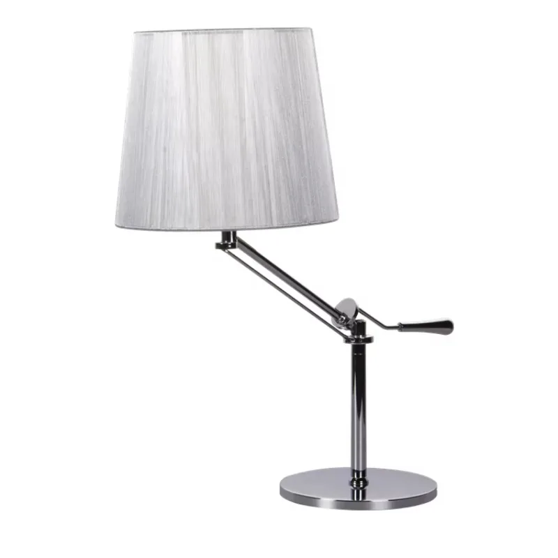 Nordic Modern Vintage Fabric Bulb Table Lamp Adjustable Table Lamp