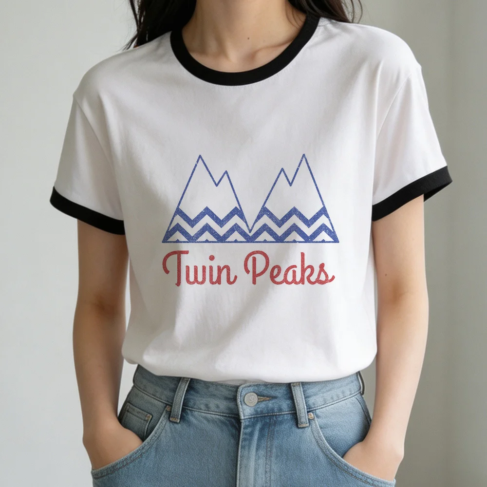 Twin Peaks shirt girl 80s baddie meme shirt meme scene  funny jojifuku