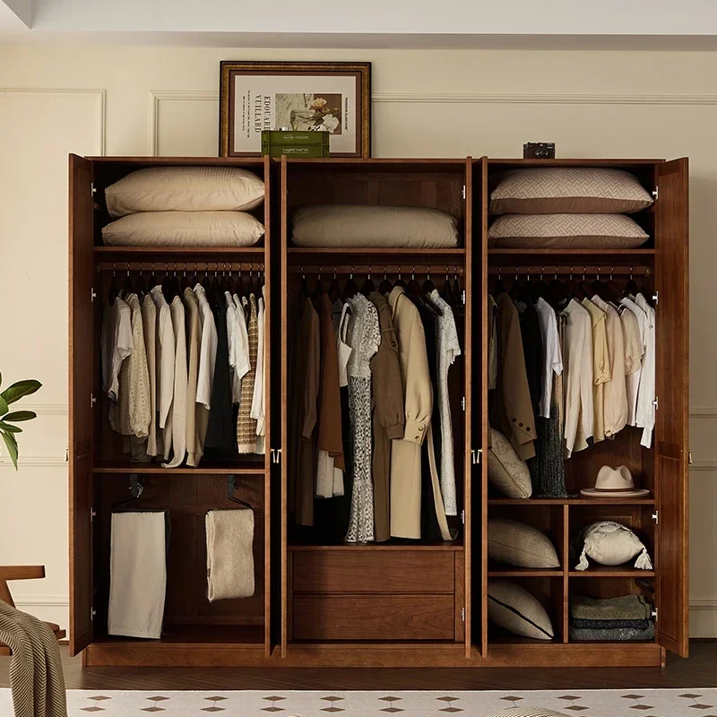 Cubes Portable Closets Women Drawers Aesthetic Wooden Storage Open Wardrobes Organizer Clothes Armario De Ropa Bedroom Furniture