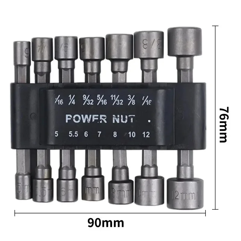 Picture 6: New for Hexagonal Wrench Powerful Socket Inner Hexagonal Handle Screwdriver Socket Extension Rod Pneumatic Screwdriver Insert