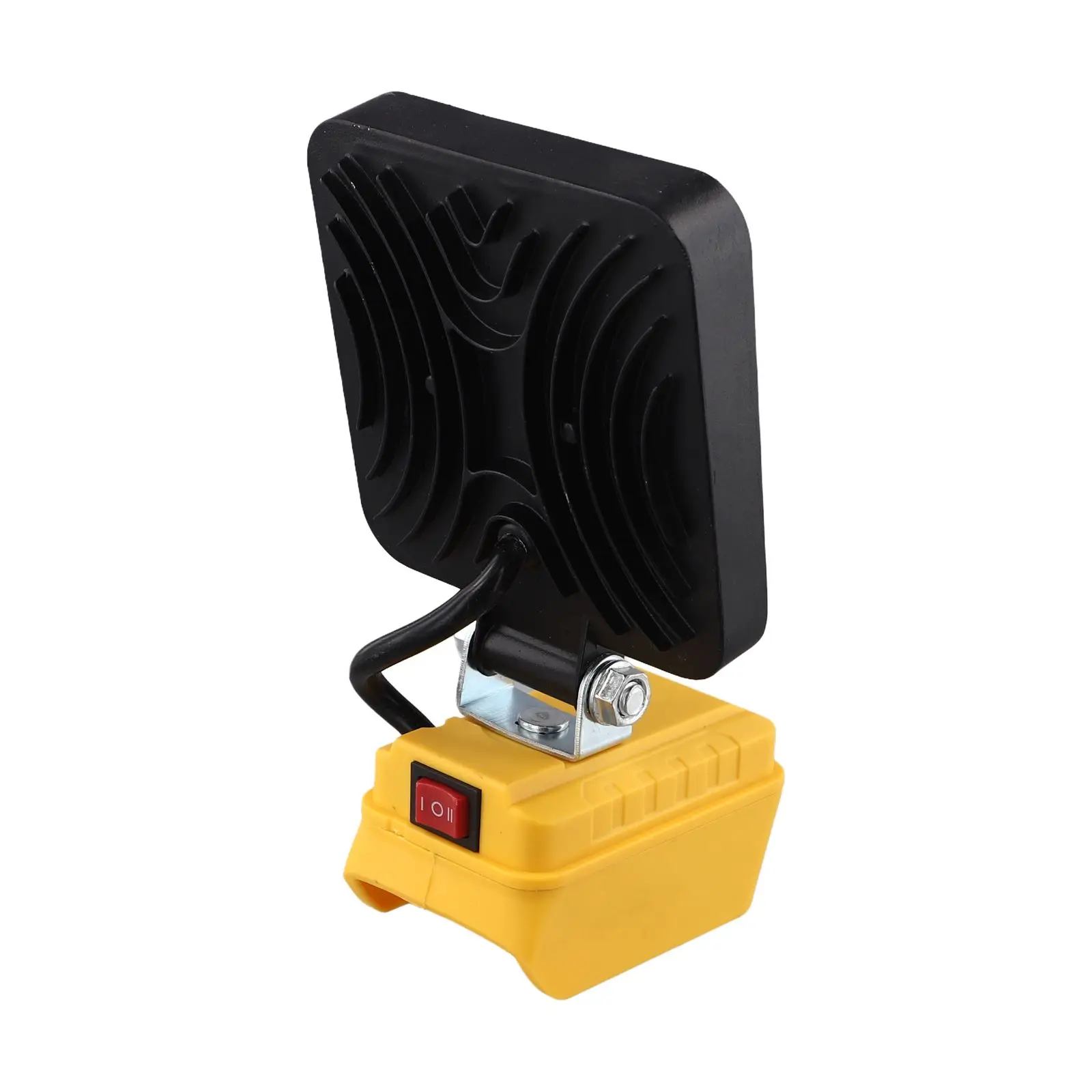 3 4 6 8 Inch 20V Battery Flashlight Adjustable Brightness Work Light USB Charging Light Rotatable Design Compact Floodlight