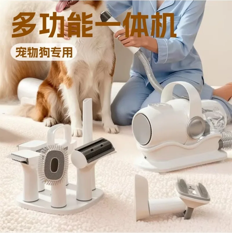 10 in 1 Pet Grooming Kit Electric Hair Suction Comb Paw Trimmer Dog Cat Vacuum Hair Remover