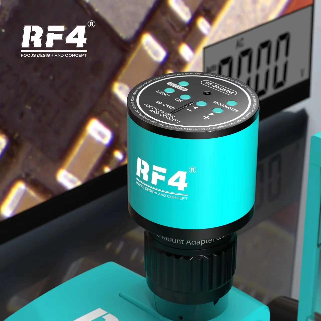 RF4 New Camera RF-2KDM Mintegrates A Variety Of Multimeter Functions On The Same Screen And Hassplit Screen Comparison Function