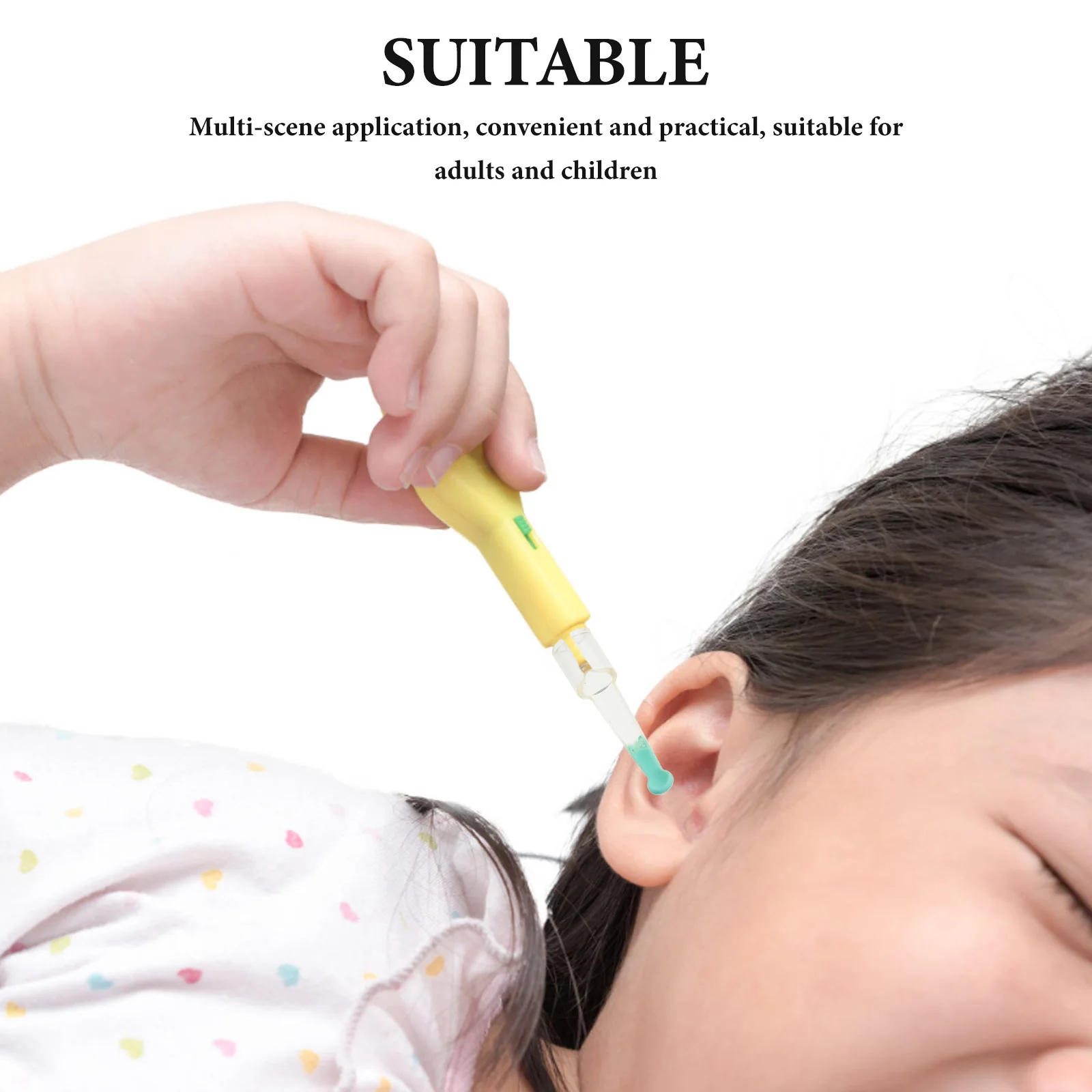 

6Pcs Universal Fit Silicone Ear Pick Replacement Heads Comfortable Ear Wax Removal Tool Accessories for All Ages