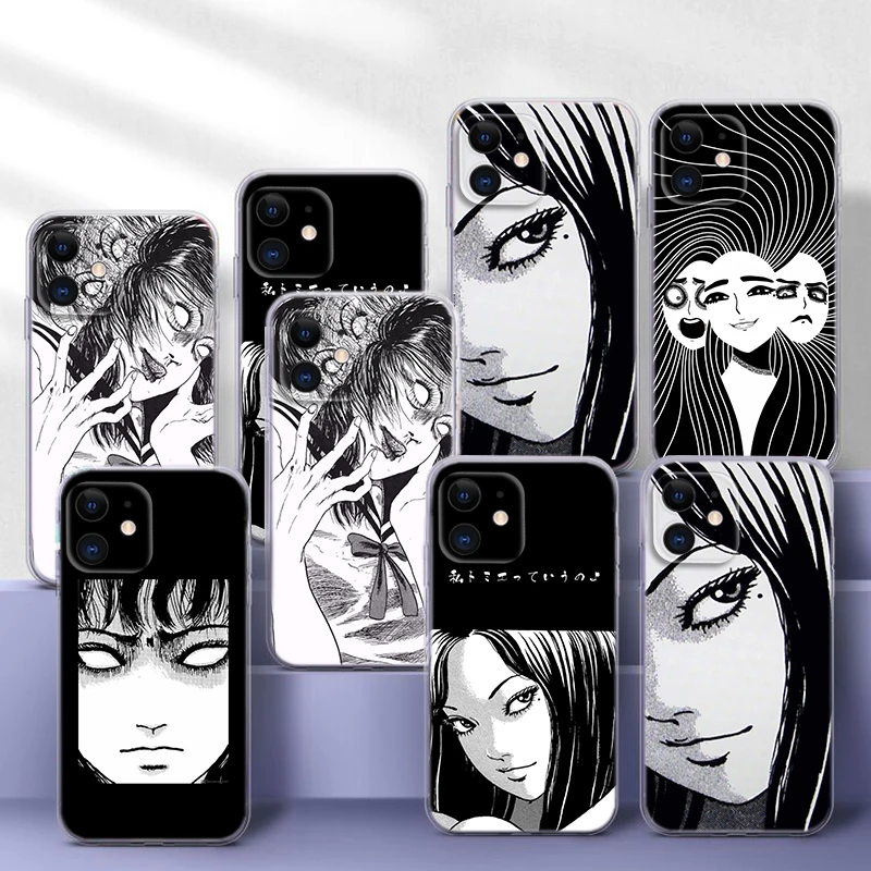 C7 Japanese horror comic Tomie Soft Case for Moto G4 Plus G41 G5 Plus G50 G51 G5S G6 Play G60 G7 Power G71 G5 G9