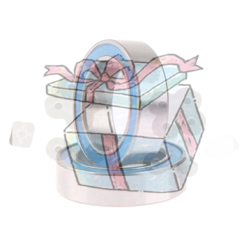 【CCA】2Pcs 6700 2RS 10X15X4mm Motor Level Blue Rubber Seals Bearing Model Bearing Motor Bearing High Quality