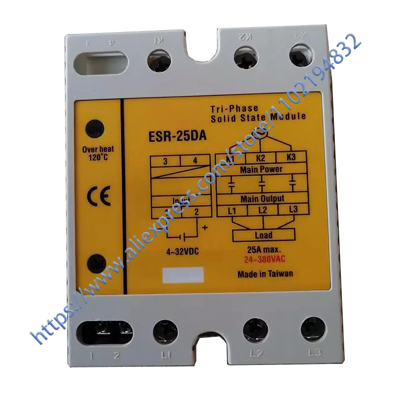 Three-phase solid state relay ESR-40DA 25DA 60DA 80 100DA-H module