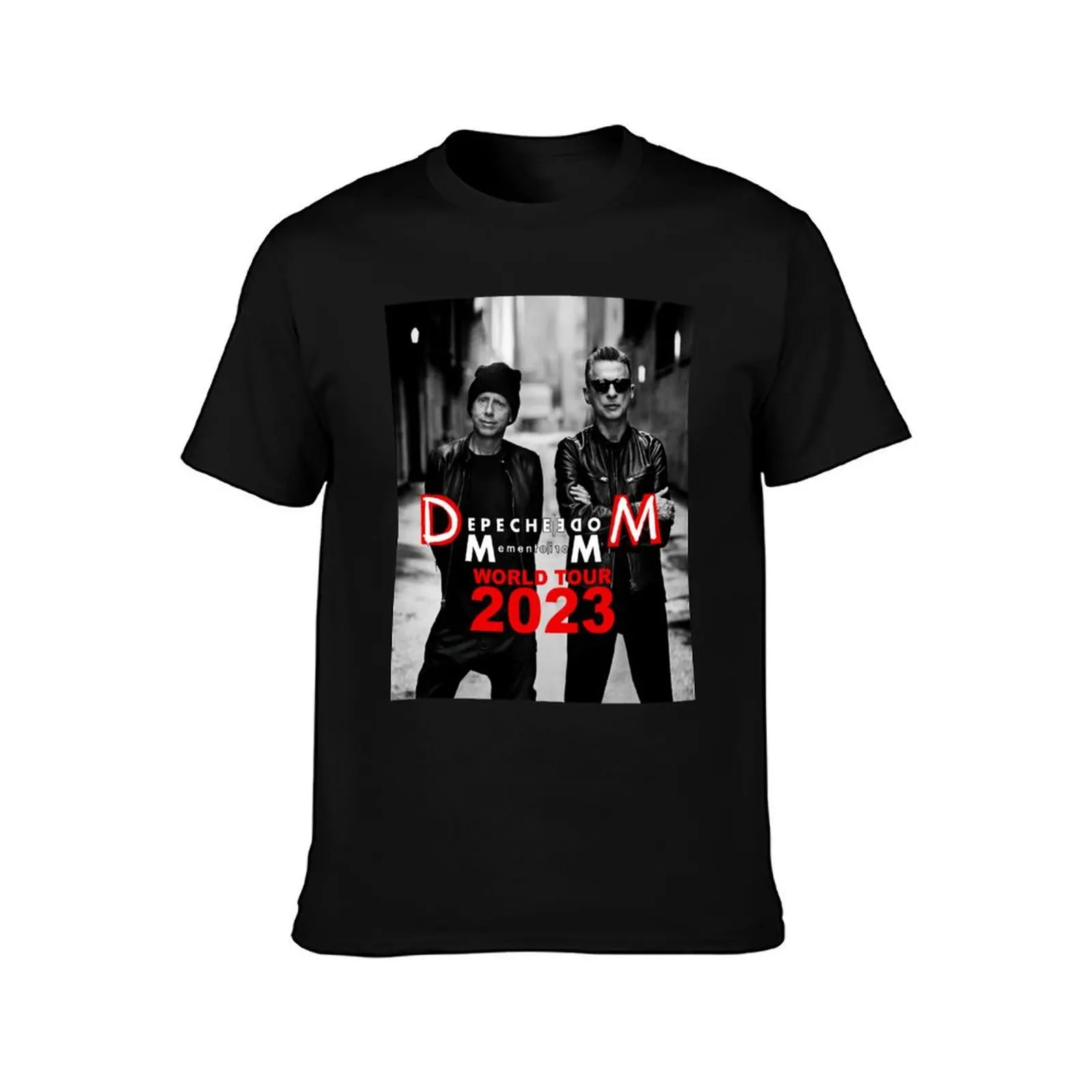 the musician mode USA 1990,mode live Tour T-Shirt Street Fashion Casual Tee Shirt T-Shirt