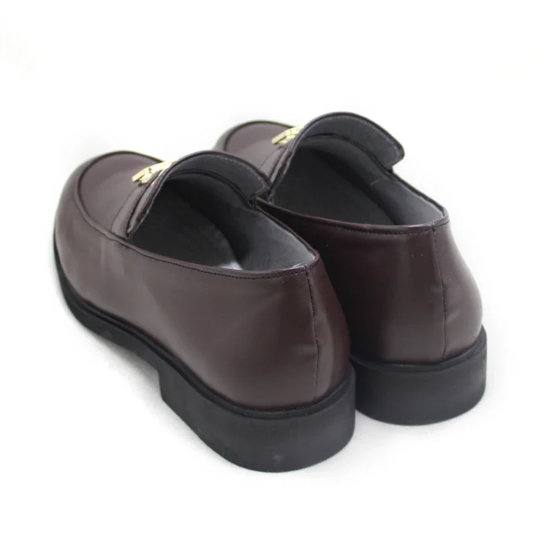 أحذية Lovelive Nijigasaki الثانوية Emma Verde التأثيرية أحذية الدعائم PU أحذية من الجلد أحذية كرنفال الهالوين مصنوعة حسب الطلب