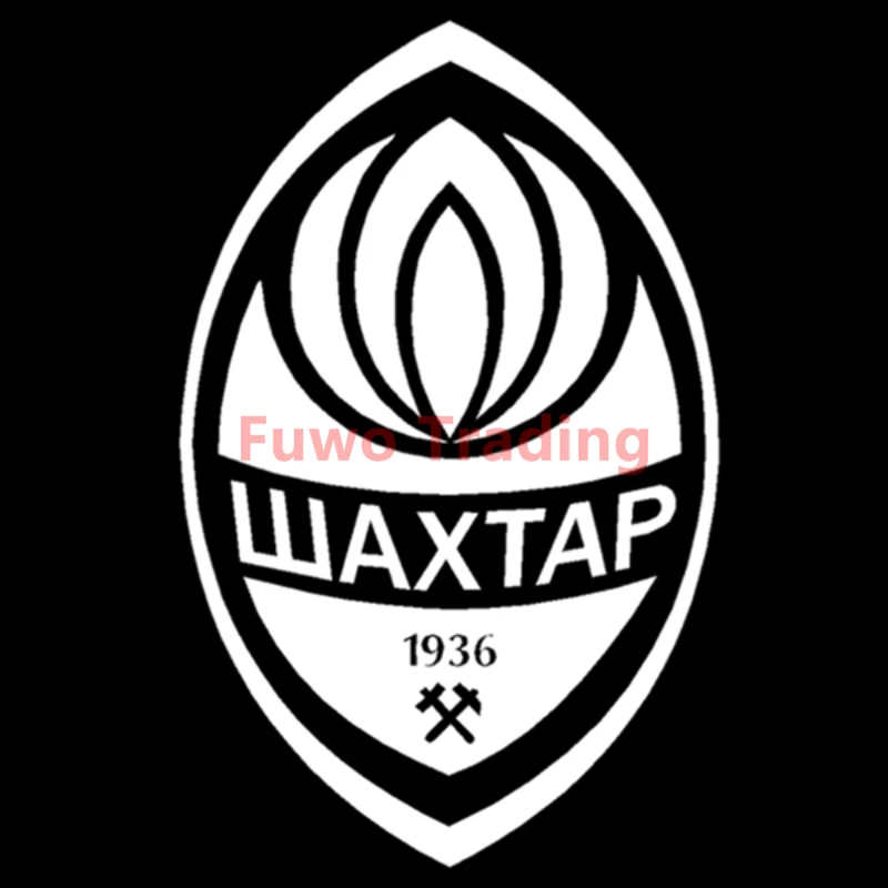 Fuwo Trading Car Stickers Shakhtar Donetsk Шахтар Creative Decals Auto Tuning Styling  PVC Personality Best selling Boutique