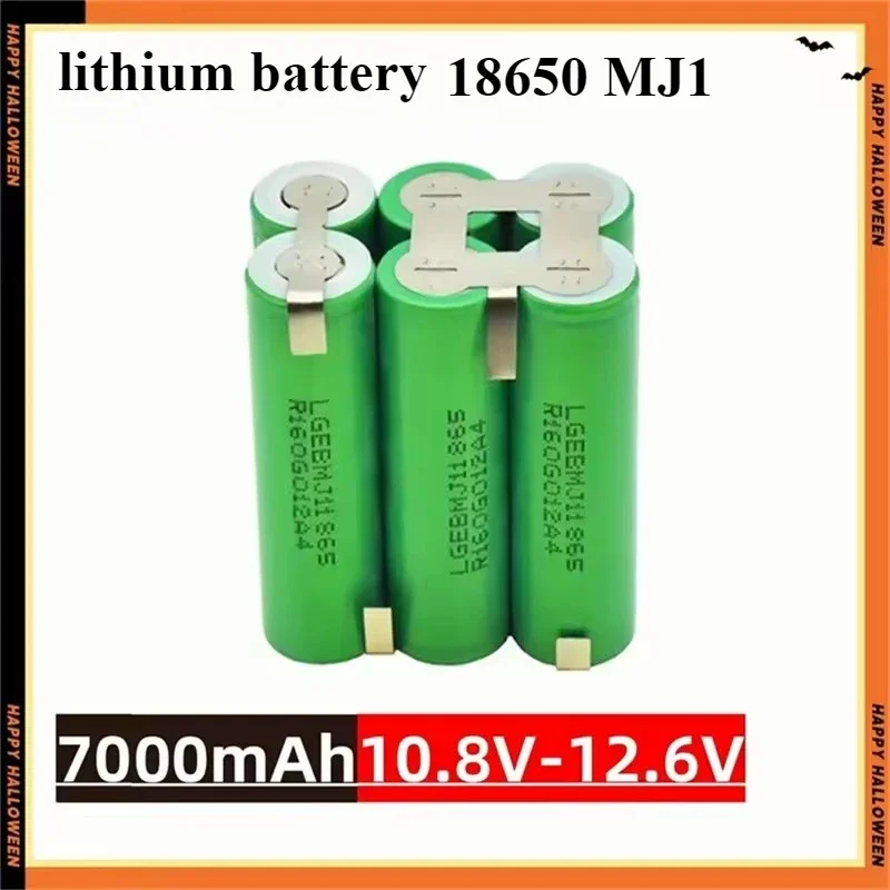 Daweikala original 18650 MJ1 3500mAh 7000mAh 20A discharge 3S 4S 5S 6S 7.4V 12V 14.4V 18V 25.2V screwdriver battery