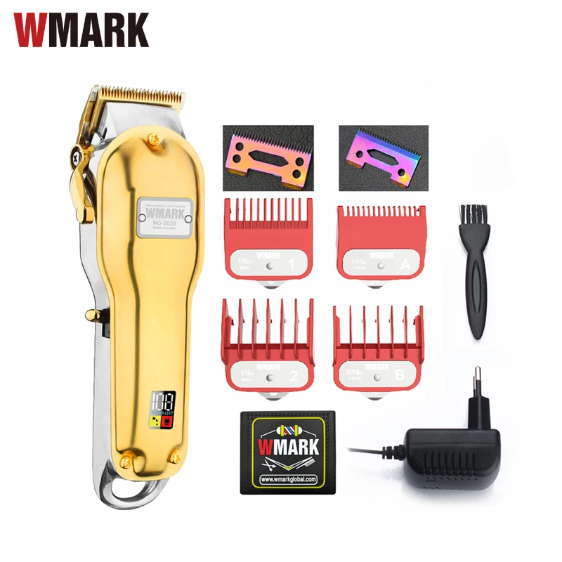 

Горячая Распродажа WMARK цельнометаллическая Беспроводная Машинка для стрижки волос Женская электрическая машинка для стрижки волос 2500 мАч Беспроводная Машинка для стрижки волос золотого цвета