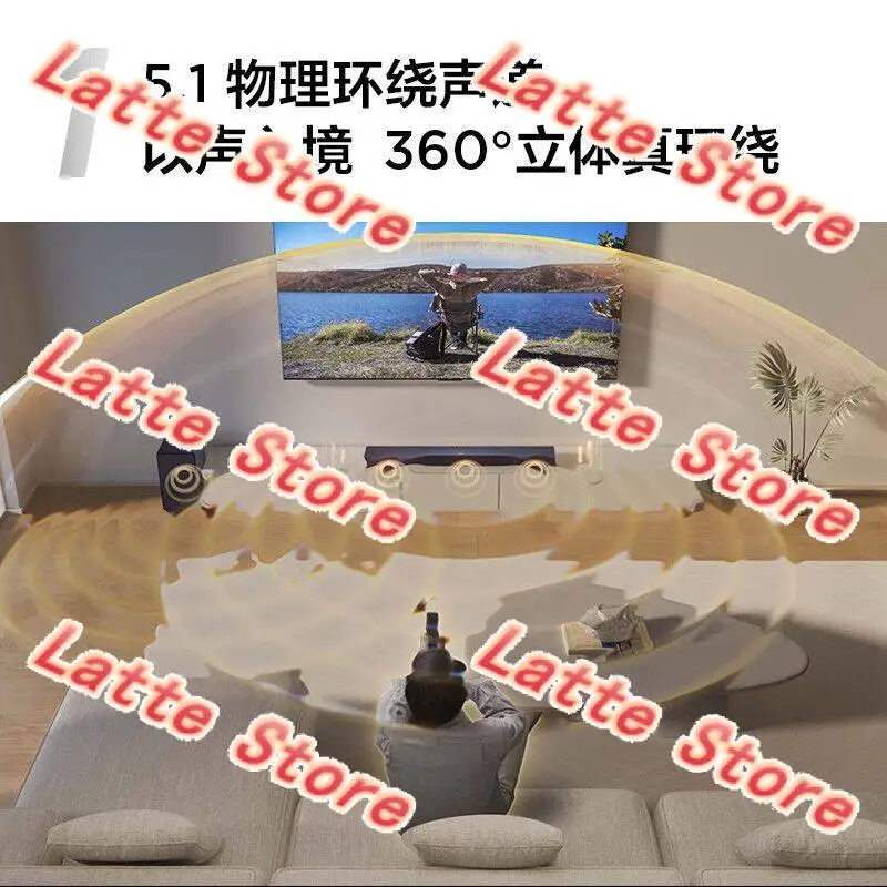 5.1 Physical Surround Home Theater Soundbar Bluetooth Wireless Smart Speaker Surround Stereo Audio System For TV Entertainment