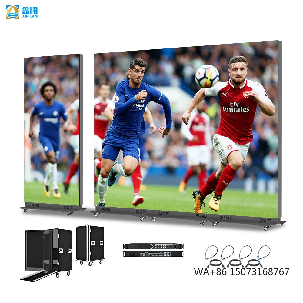 

Indoor/Outdoor LED Video Wall Panel HD High Quality Waterproof Portable Foldable Advertising GOB LED Poster Display Screen