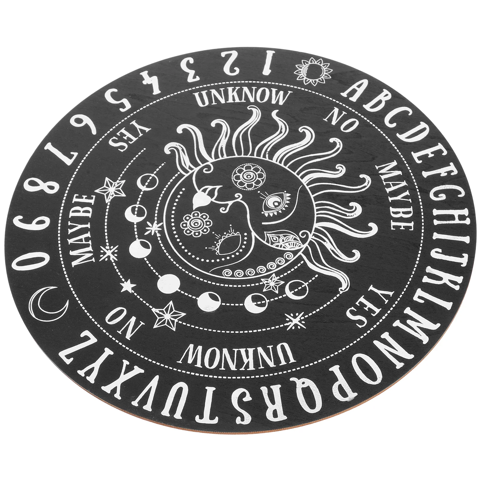 

Wooden Tarot Cards Pendulum Board Divination Message Tools Decor Decoration Home Centerpiece Suite