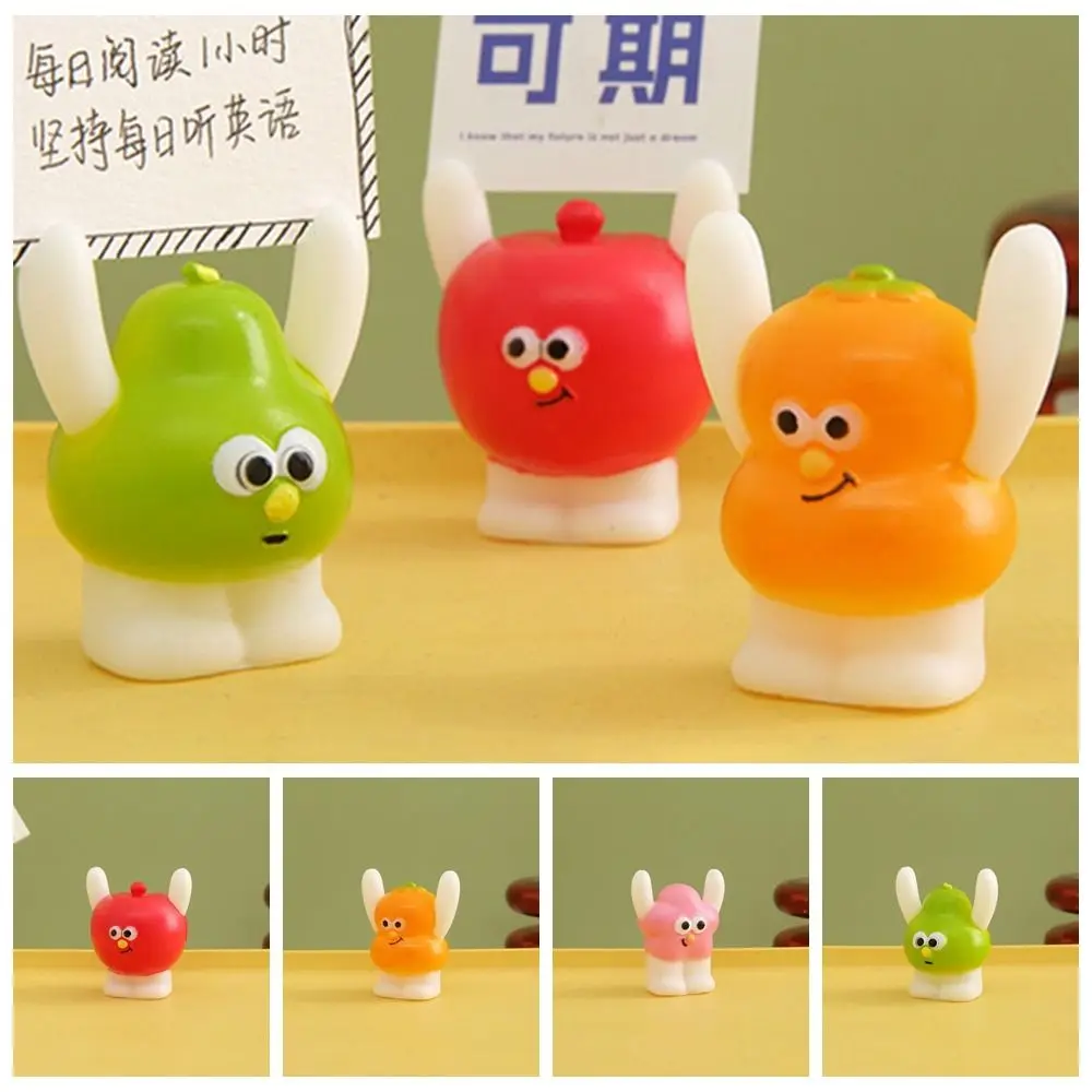 Ins Fruit Message Folder Anti-fall Creative Business Card Holder Multifunction Inspirational Small Animal Desktop Decoration