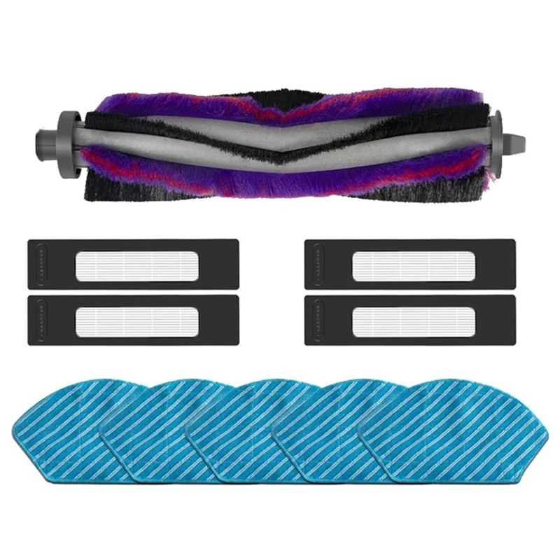 Haupt bürste Hepa Filter Mop Lappen wie gezeigt Kunststoff für Midea m7 m7 pro i10 m71cn r20m01bm71cn Roboter Staubsauger