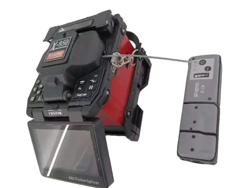 FTTX يده قوس الربط آلة لحام RJ45 SM/MM/DS/NZDS FTTH شاشة تعمل باللمس الألياف البصرية الربط آلة الانصهار #4