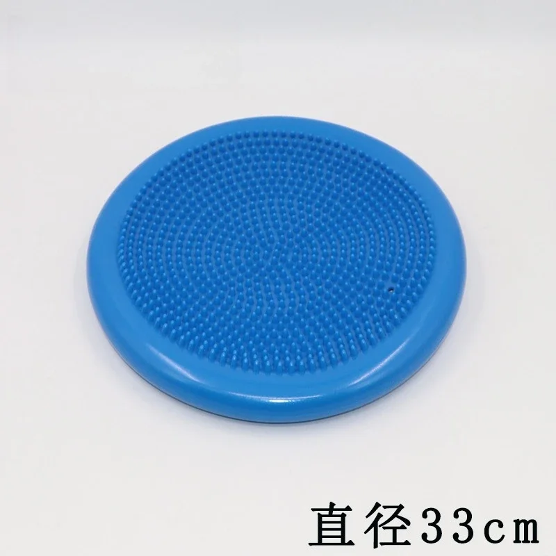 2025 سميكة واقية من الانفجار اليوغا سجادة قابلة للنفخ التوازن الكرة اليوغا التوازن حصيرة تدليك وسادة مقعد التوازن المدرب #6