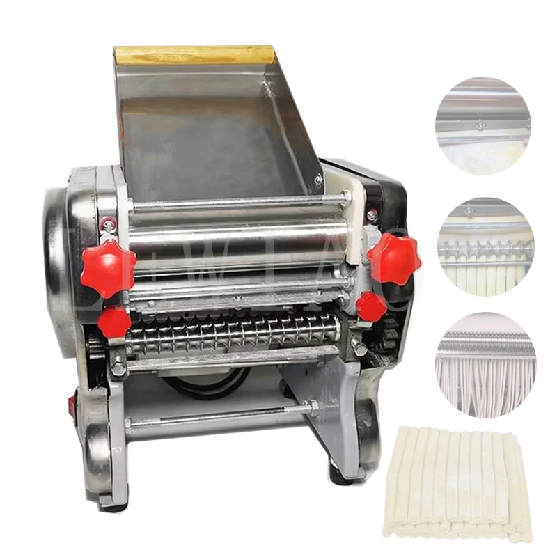 نودلز المجلس التجارية الصغيرة العجن وقطع القلقاس شرائط مستديرة ومكسورة العجن التلقائي بالكامل وآلة متكاملة