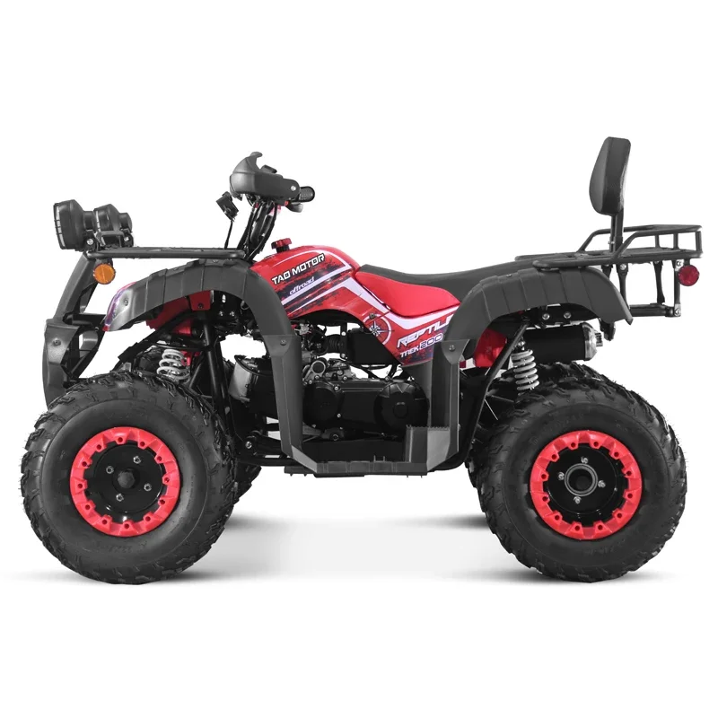 2025 New 4x4 Farm Use Side By Side Chain Drive Automatic With Reverse Quad Bike Cuatrimoto 150cc ATV