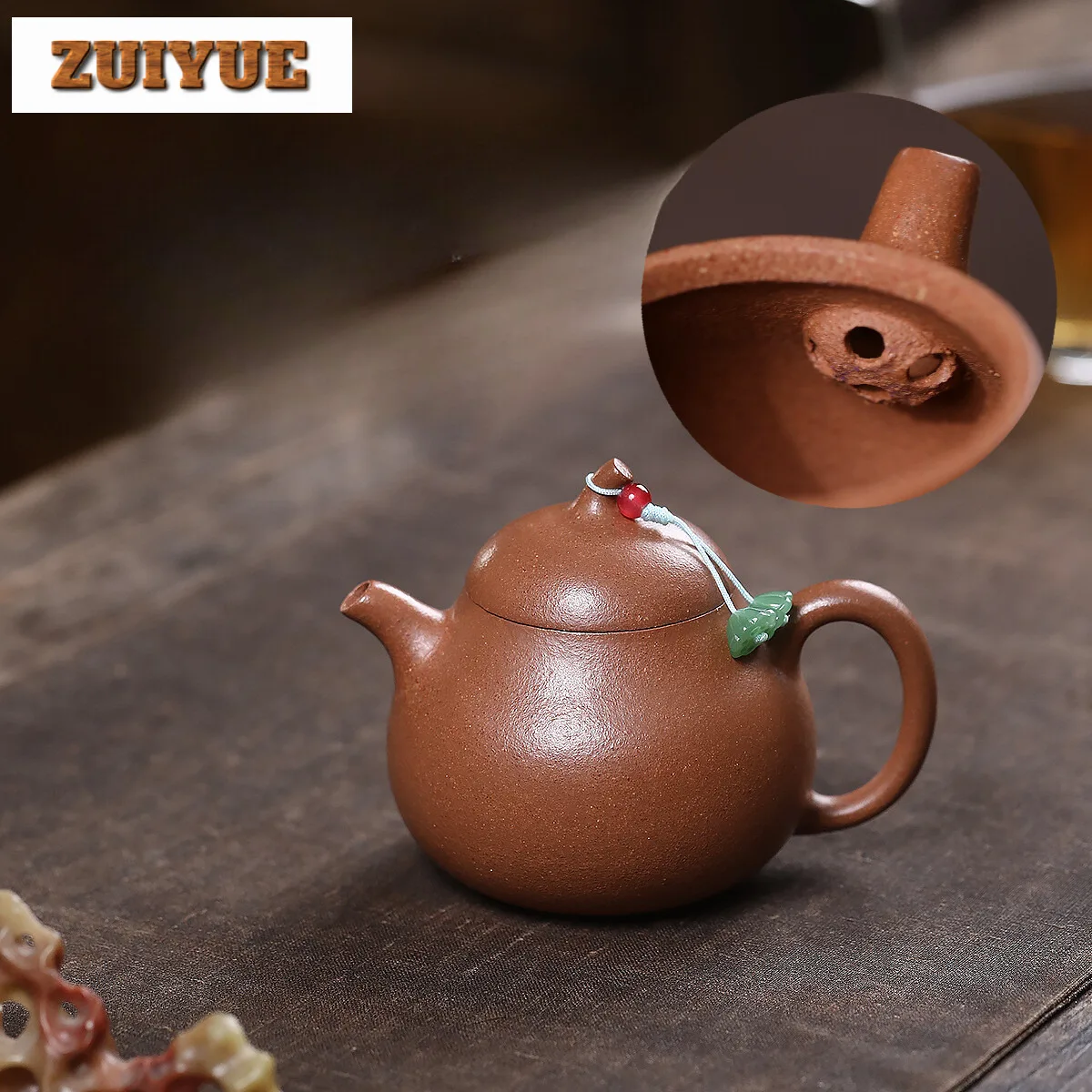 

170ml Elegant Yixing Purple Clay Teapots Handmade Eggplant Pot Raw Ore Gold Downhill Mud Kettle With Infuser Zisha Tea Set Craft