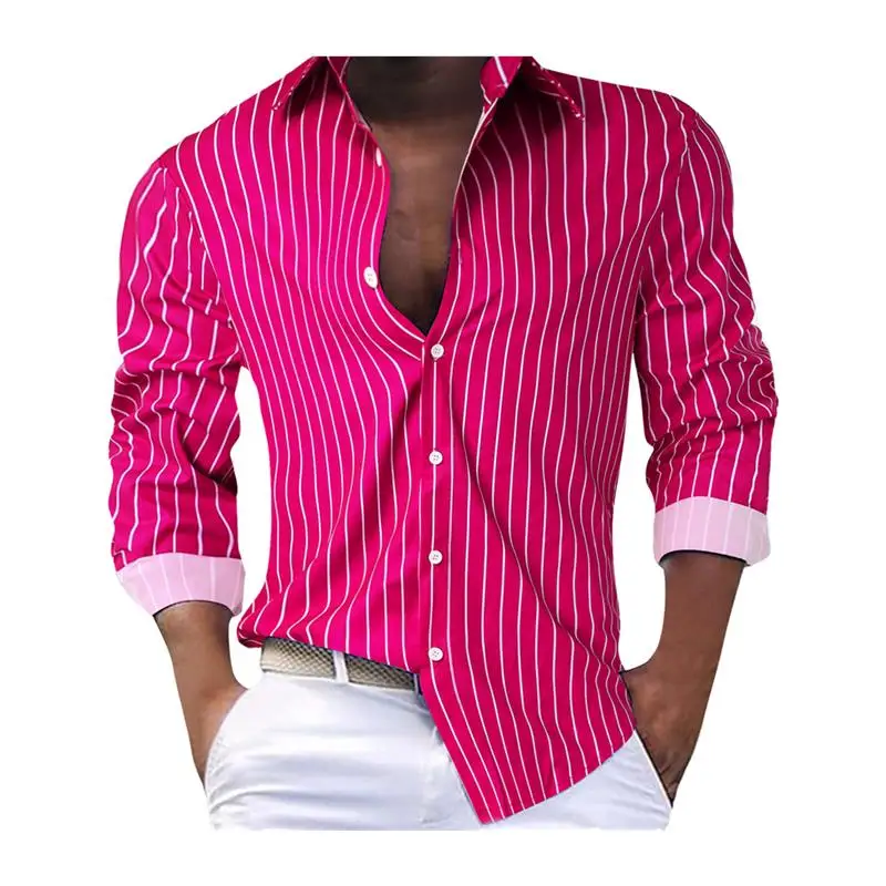 

Длинный кардиган све в полоску с лацканами irt, свободный крой, весенний сезон, обычный, тонкий, весна 2025 г., товарная марка без зарегистрированного бренда