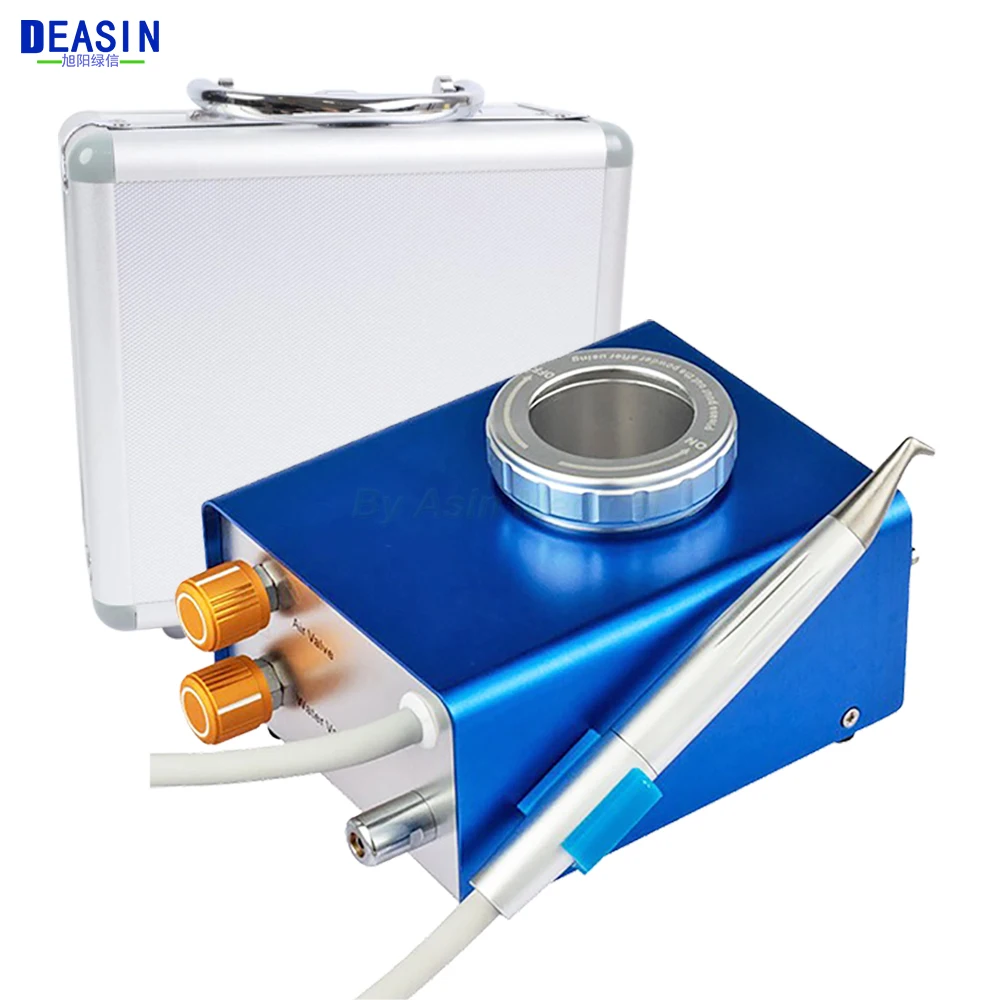 Dental Teeth cleaning and polishing enamel removal orthodontic sandblasting machine, sandblasting tooth machine Air Water Prophy