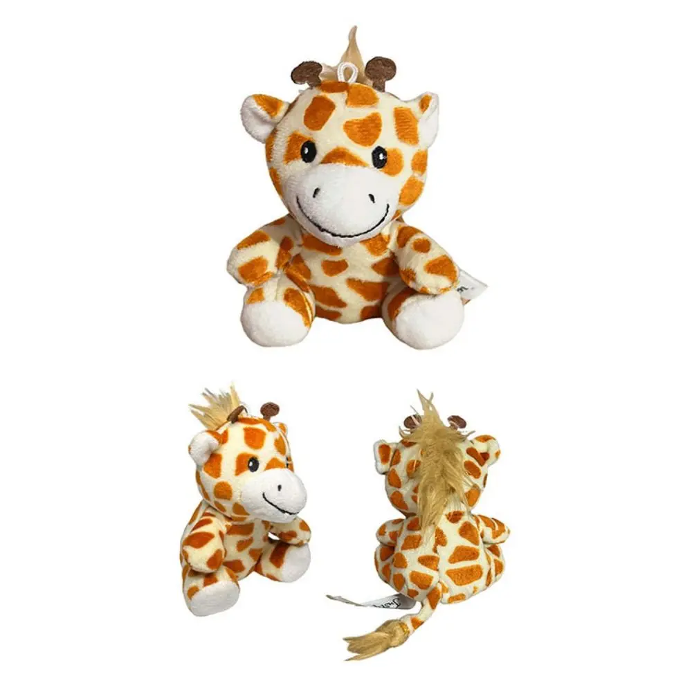 Animales del bosque animales del bosque muñeco de peluche colgante León mono animales del bosque llavero de peluche 10cm Mini llavero de muñeco de peluche