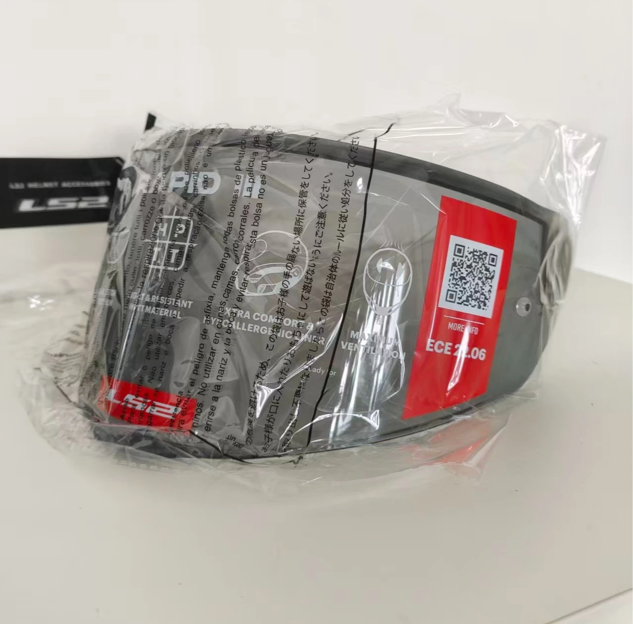 Replacement Helmet Visor Fit for LS2 FF820 RAPID III Black visor Anti‑Fog Moto Helmet Shield Spare Parts Accessories
