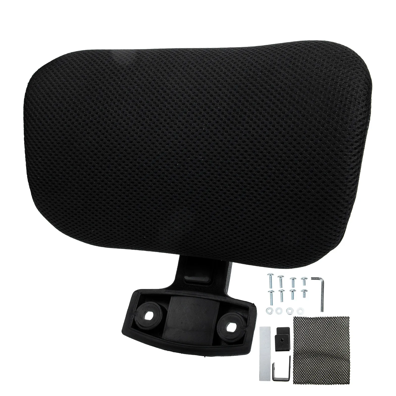 Adjustable Detachable Office Chair Headrest Premium Breathable Mesh Head Pillow for Neck Support Computer Work Ergonomic Comfort