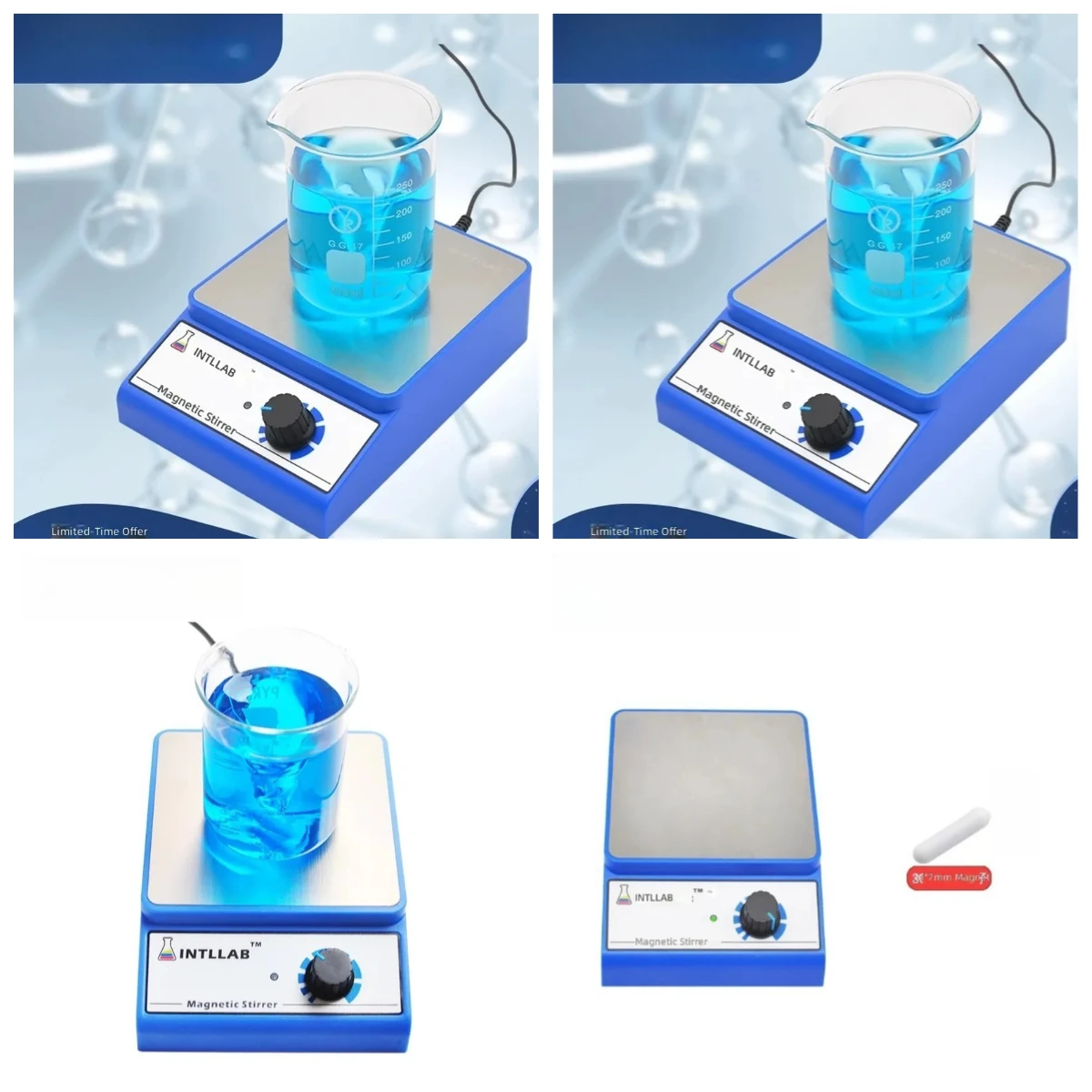 2026 Hot Sale Magnetic Stirrer for INTLLAB Laboratory Small Magnetic Stirrer