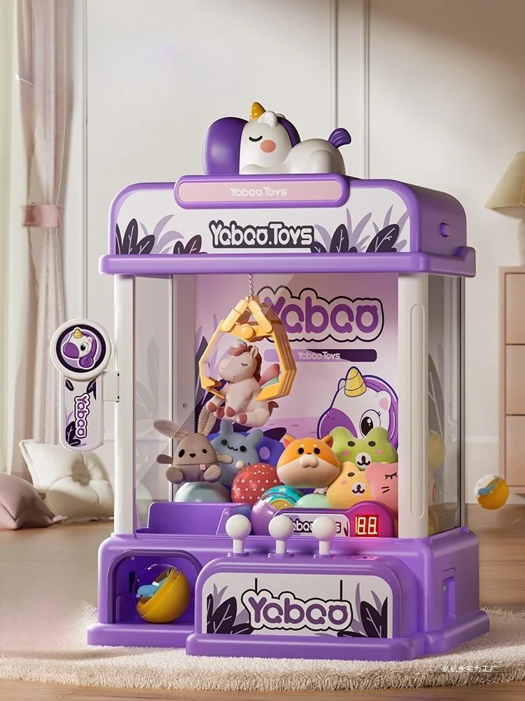 

Claw Machine for Kids Mini Vending Arcade Game Toy with Sound for Girls Candy Grabber Prize Dispenser Machine Gift Boy Girls Toy
