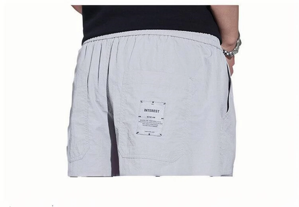 NF&ZG Work shorts men 2024 summer trendy brand loose casual five-point pants breathable youth sports shorts