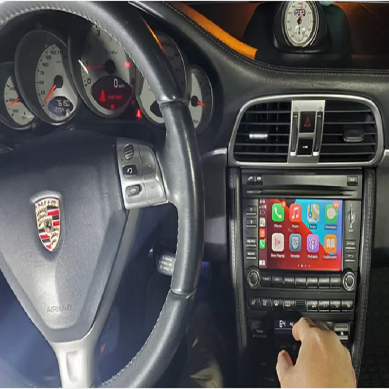 Wireless Carplay module For Porsche Cayenne  original Car screen 911 Panamera Cayenne Boxster Cayman Macan