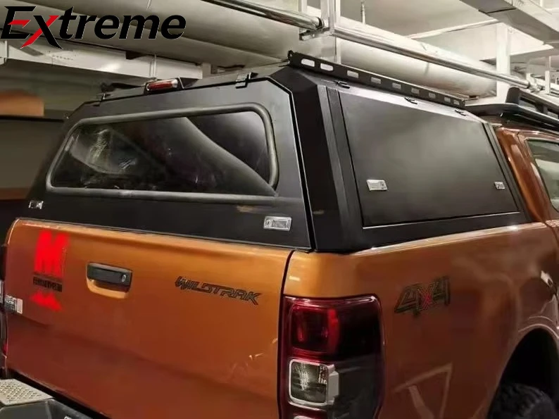 Steel Deluxe Pickup Canopy Smartcap Hard Shell Camper Truck Topper for Ford Ranger Pick Up Trucks