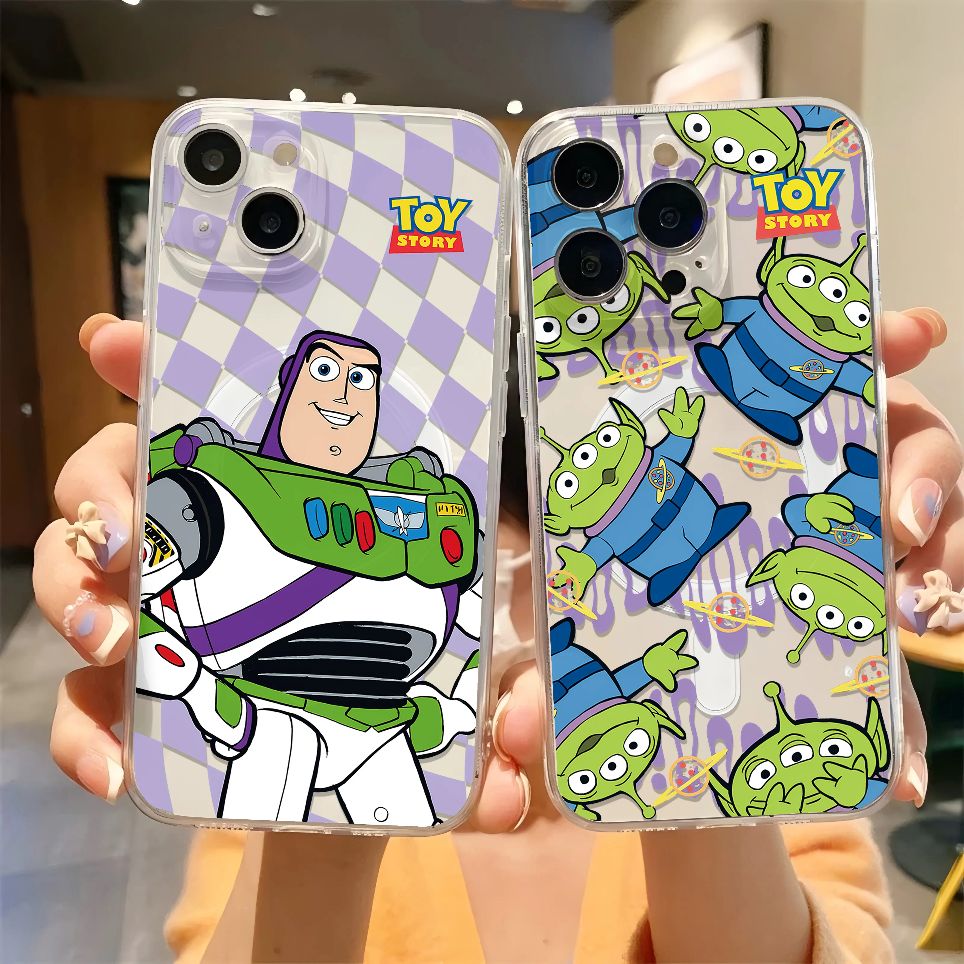 Toy Story Lotso Woody Magsafe Magnetic Phone Case for IPhone 16 15 14 13 12 11 8 7 Plus Pro Max X XR XSMax Soft Clear Tpu Cover