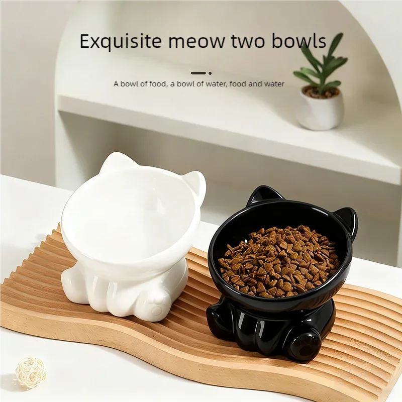 セラミック製猫犬用ボウル 高脚デザイン 頸椎保護 かわいいペ - Royal Canin Food Medium のレビューと価格