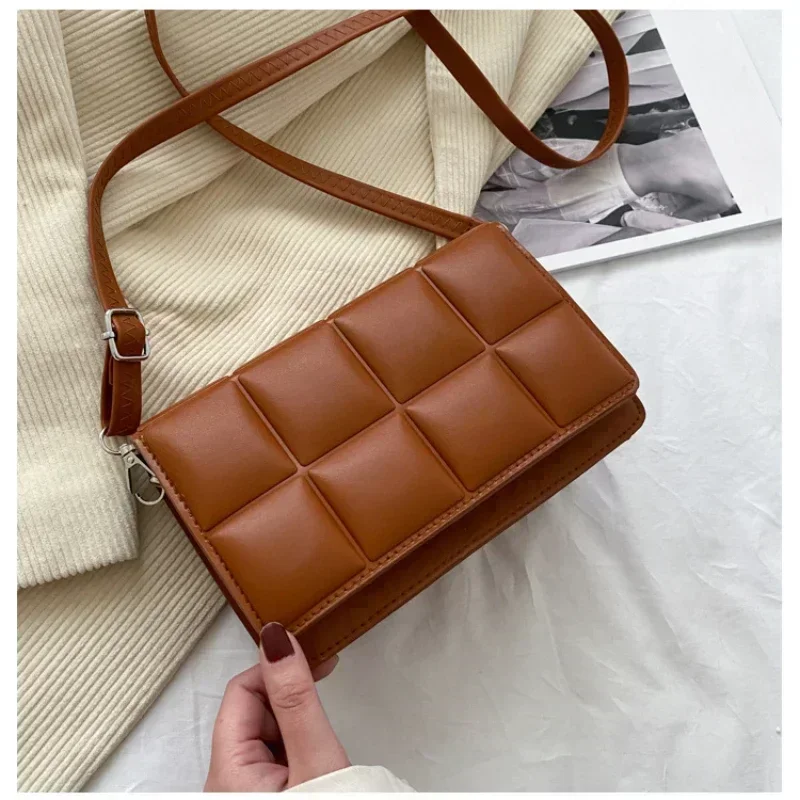 Women\'s Bag Fashion PU New 2024 Female Literary Single Shoulder Bags Minority Design Cross Body Fashion Handbags Bolsos