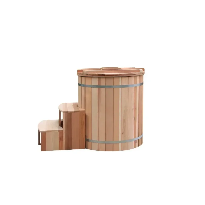 2024 New Product  barrel l Wooden Ice Bath Tub one person