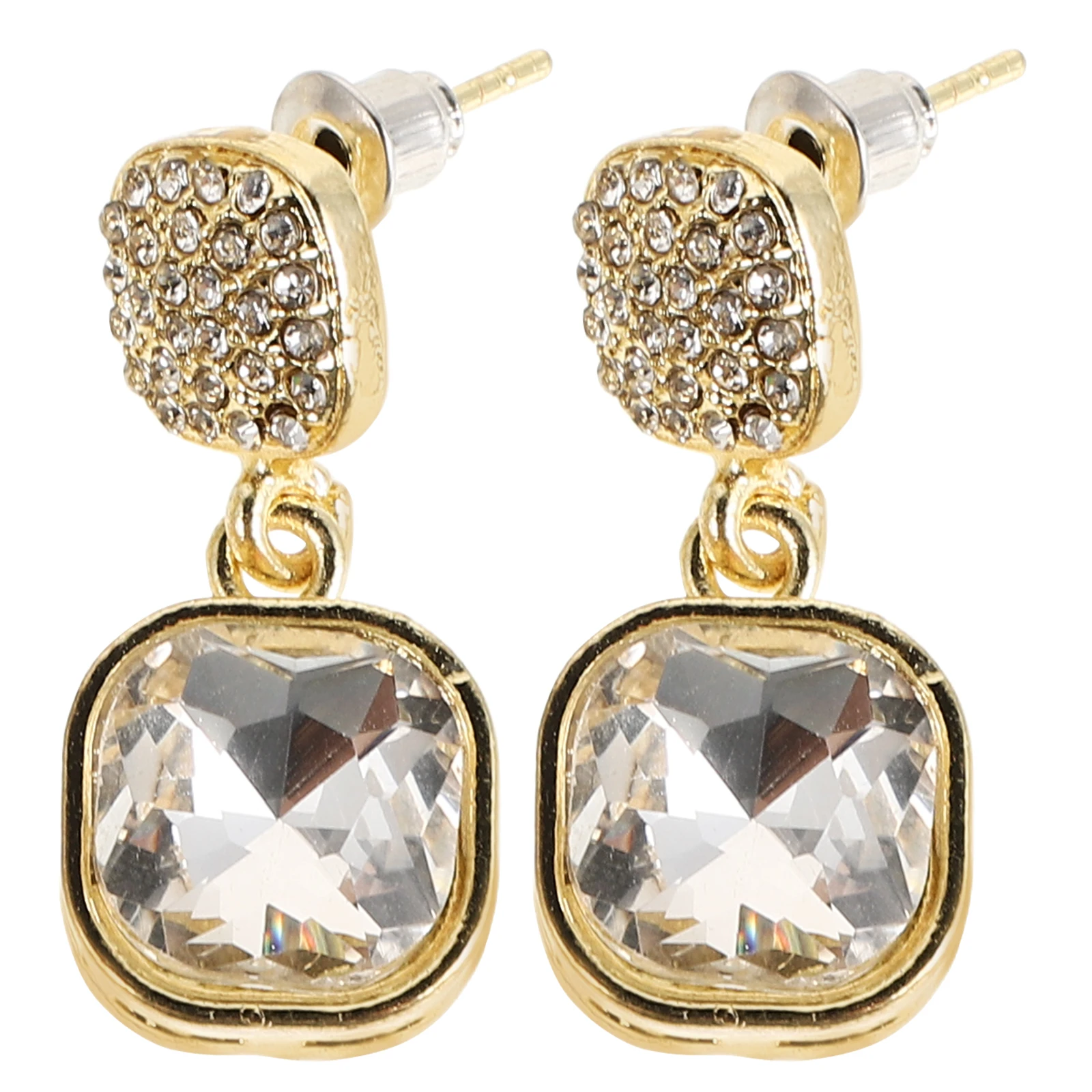 

1Pair Pearl Stud Earrings for Women Korean Style Rhinestone Bow Dangle Earrings Elegant Wedding Bridal Jewelry Gift for Her