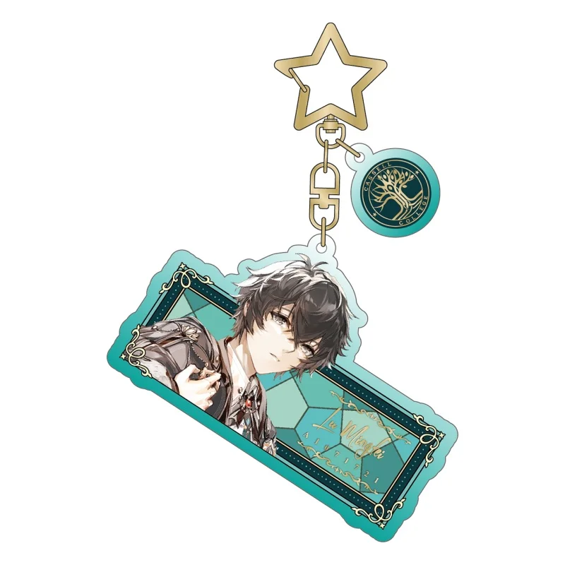 Anime DRAGON RAJA Ricardo·M·Lu Motong Chen Caesar Gattuso Cosplay Acrylic Key Chains Decorative Items Bag Charm