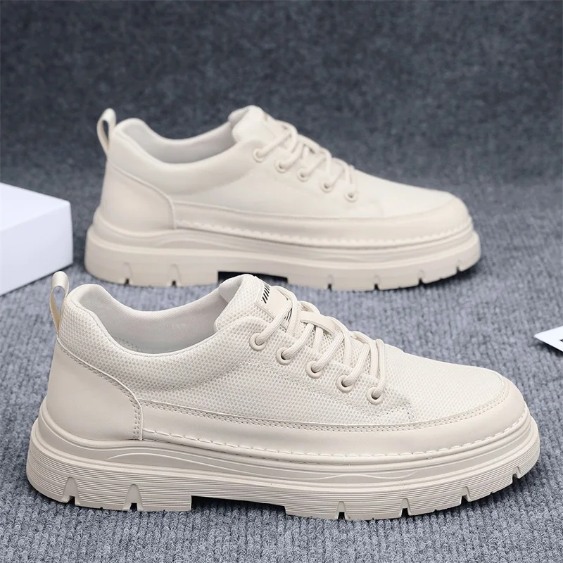 

Men's Summer Breathable Thin Mesh Casual Work Shoes Thick Bottom Wear-resistant Anti-slip Sports Shoes Old Beijing Cloth Shoes