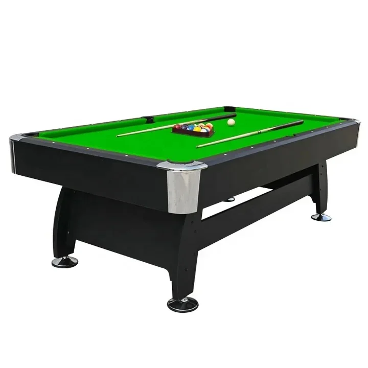 China Factory cheap Mdf 7ft 8ft Pool Billiard Table With Auto Ball Return System