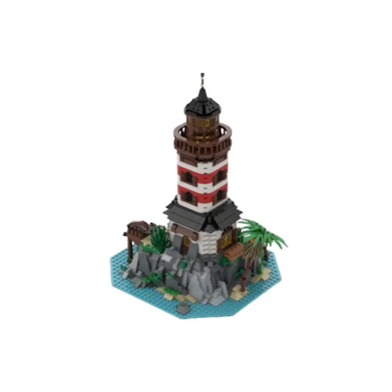 

Новинка в наличии: набор строительных блоков MOC из 1144 деталей, креативный конструктор средневекового островного замка, развивающая игрушка-модель и подарочный набор.