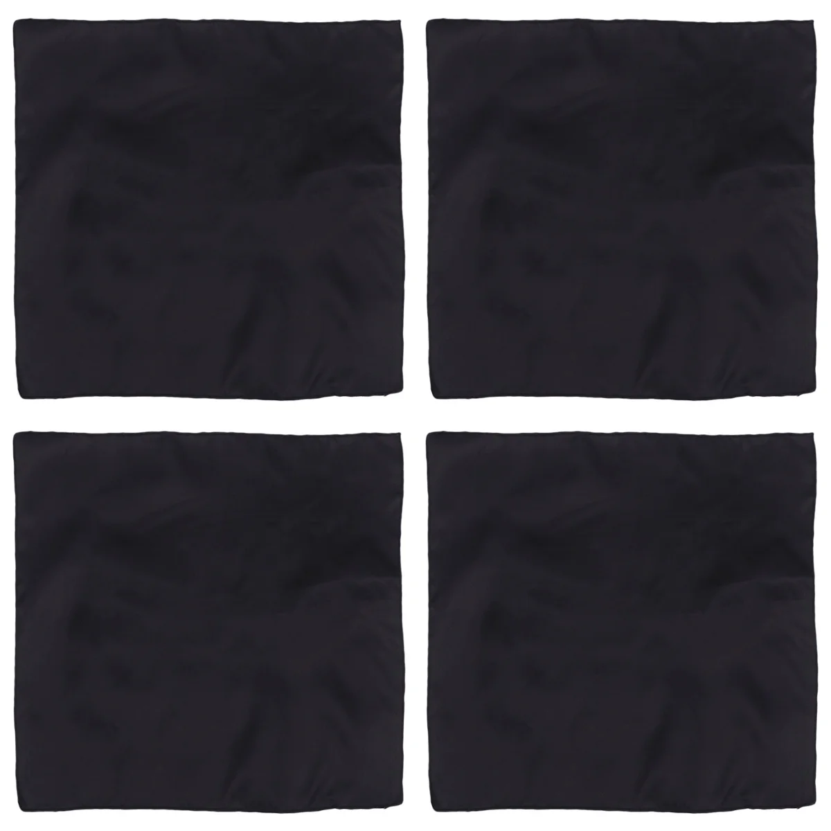 

12pcs Solid Color Placemat Washable Cup Wiping Cloth For Home Party Hotel Restaurant Use Tableware Pad Flatware Protector