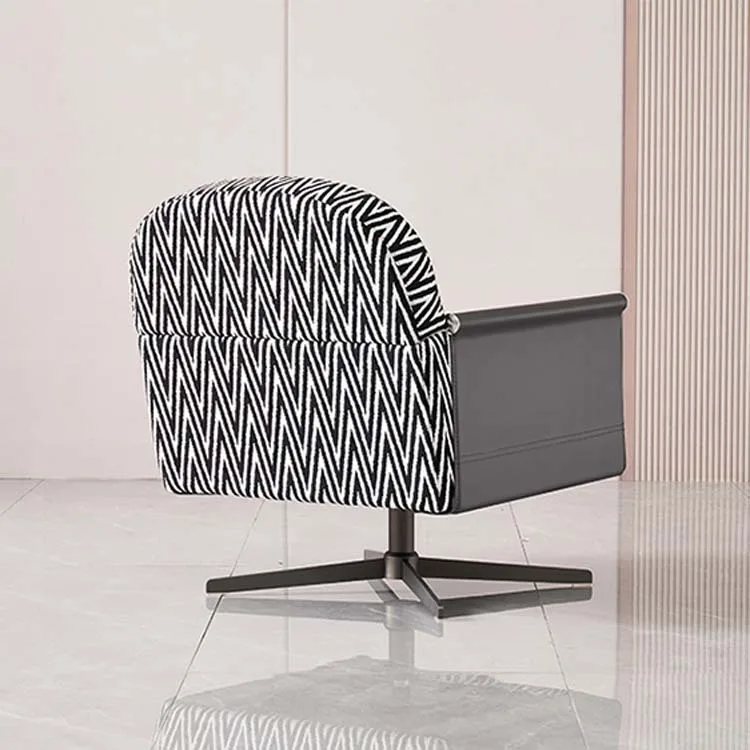 Living room modern single cloth sofa chair household simple balcony lazy chair