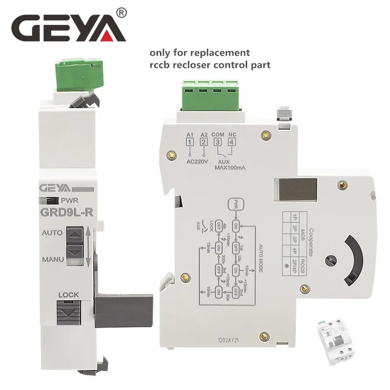 

GEYA GRD9L GYL9 RCCB Recloser Control Part Only for Customer to Make Replacement