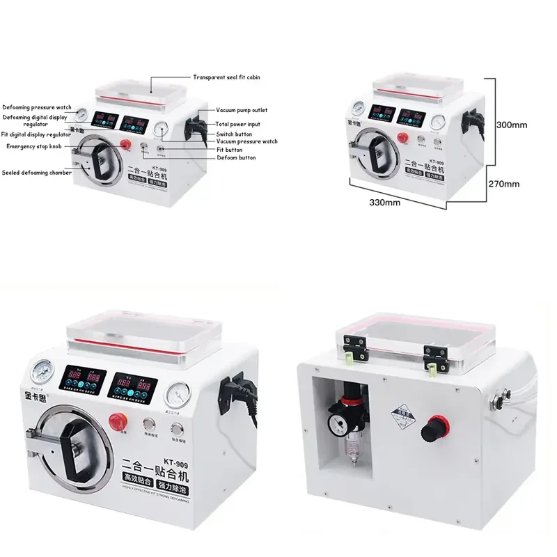 for Universal OCA Vacuum Laminating Machine Autoclave Bubble Remover for Phone LCD Touch Screen Refurbish Repair Tool 2025